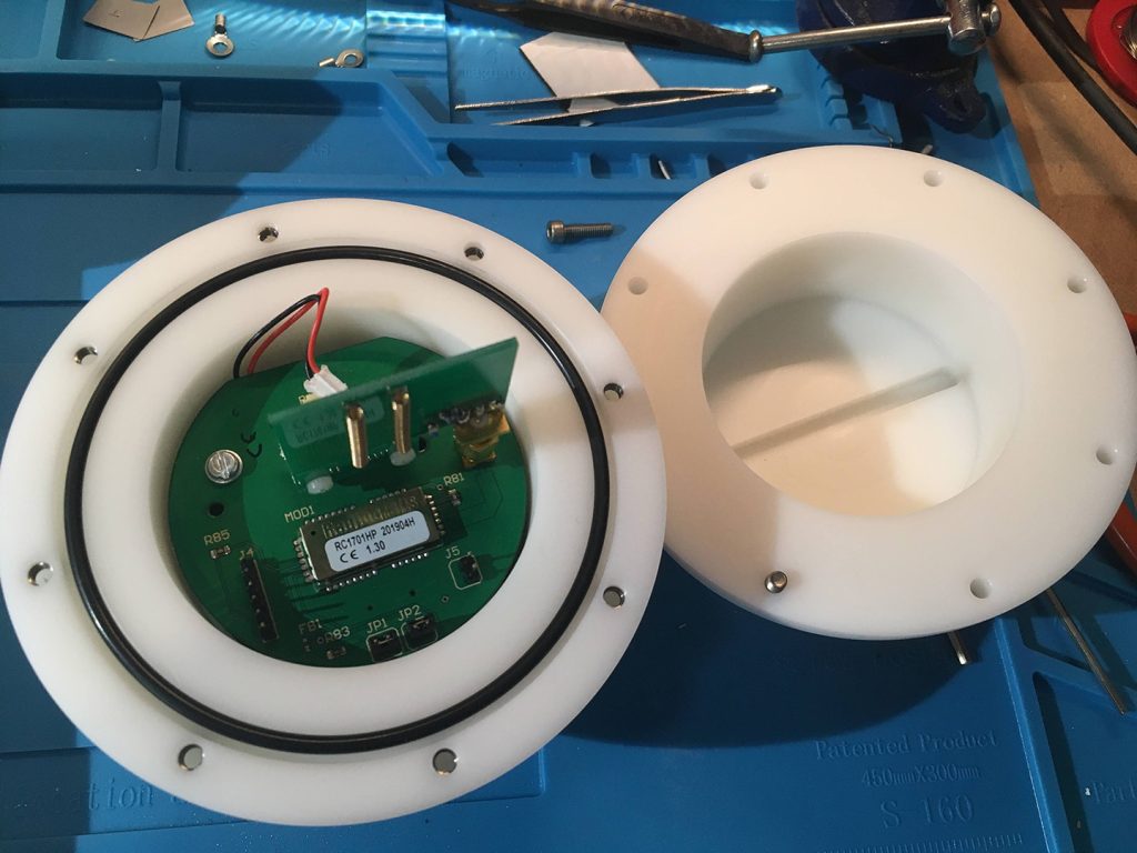 Onboard the Cryoegg are sensors that measure the temperature of the water underneath the ice, the pressure of the water underneath the ice and the electrical conductivity of that water. the Cryoegg can explore underneath the ice and send the data back in near real time.