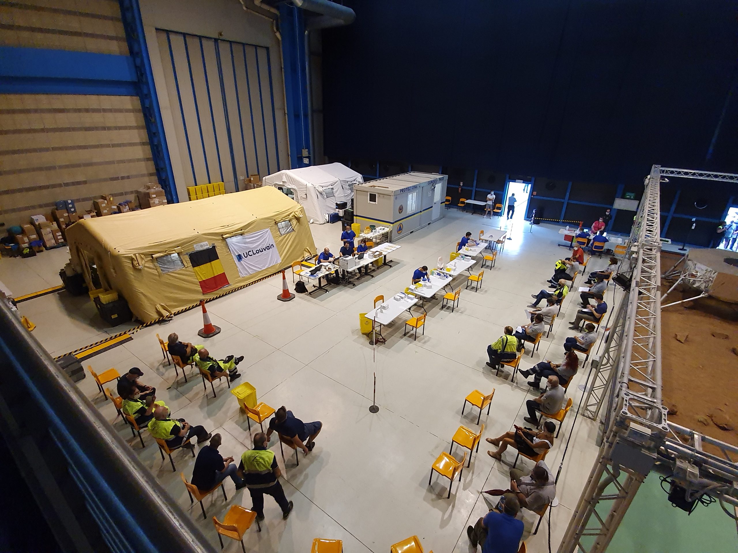 Déploiement du laboratoire B-LiFE en Italie pendant la crise COVID.