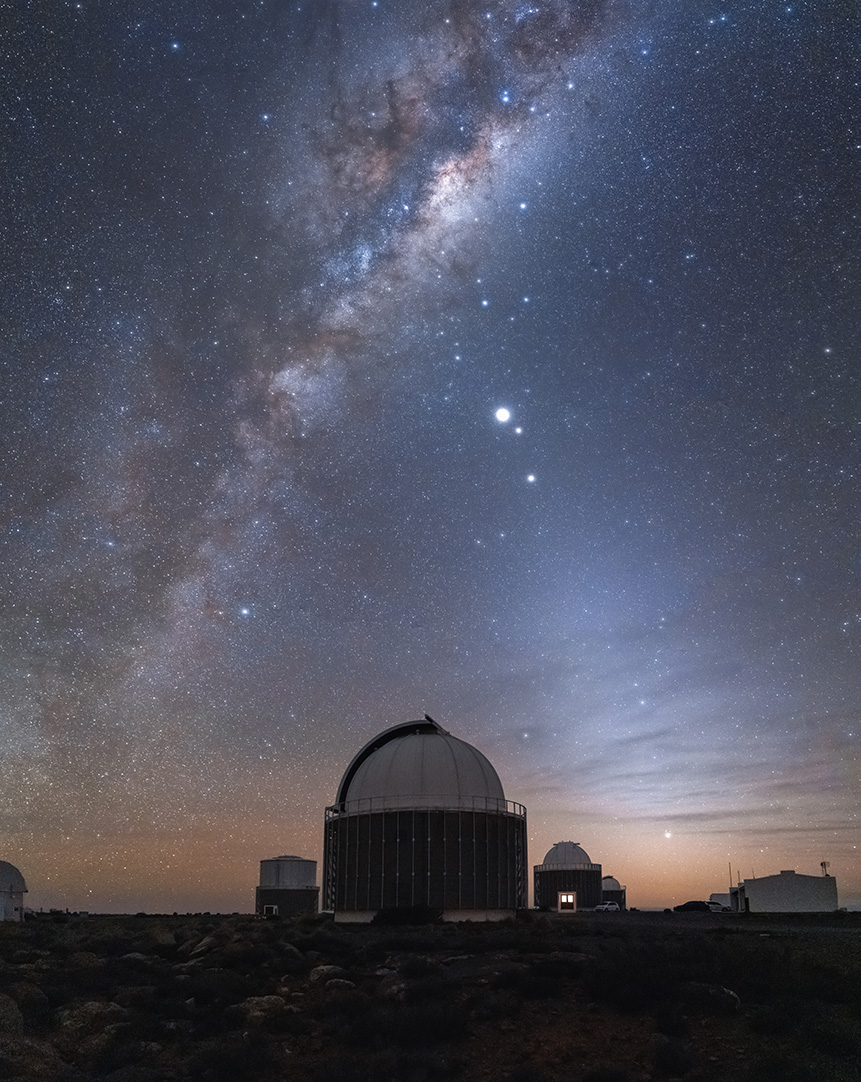 One of SALT's missions is to lead the advancement and development of optical astronomy on the African continent, and inspire and educate new generations of scientists and engineers worldwide.