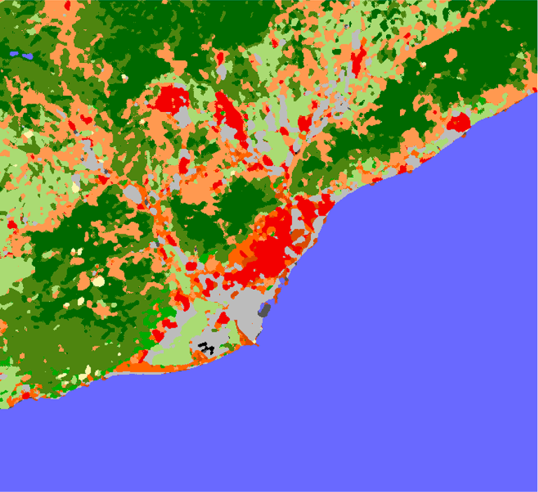 From satellite observation data we can produce alternative cartographies of Local Climate Zones (LCZ). LCZs are defined by an international standard based on radiative and metabolic properties, an essential tool for assessing thermal response