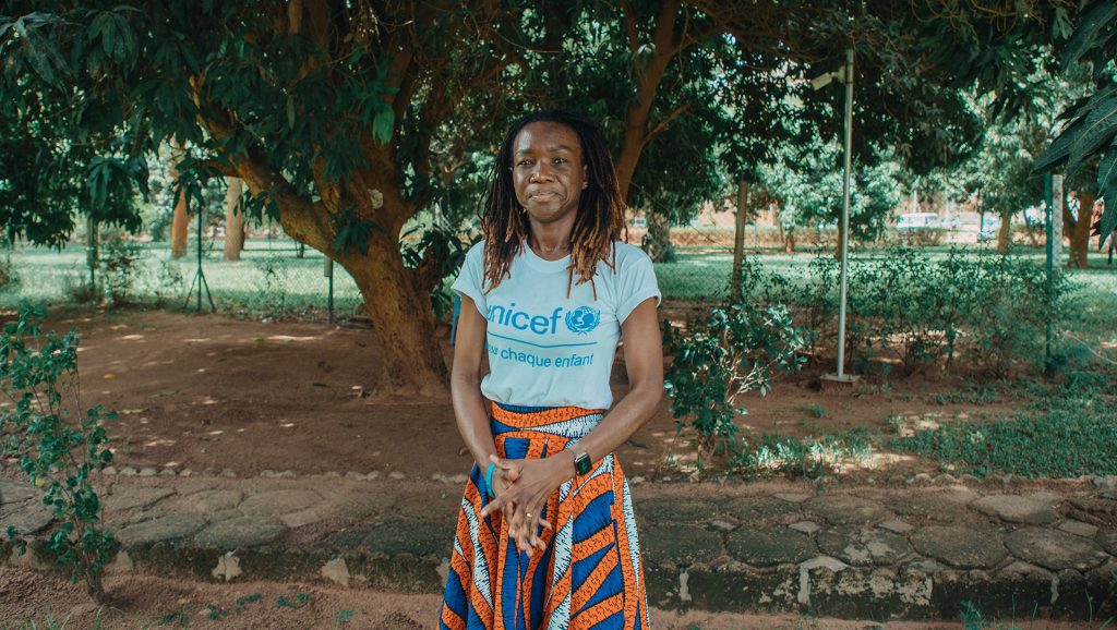 Patricia Lombo Responsable de l'Education UNICEF NIGER